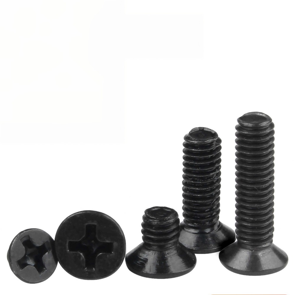 Black Carbon Steel Flat Head C - Furniture Hardware Lowes recension och pris