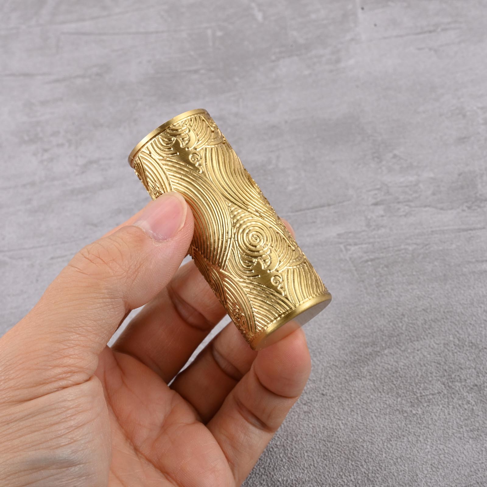 Vintage Brass Furniture Leg Co - Cabinet Hinge Overlay recension och pris
